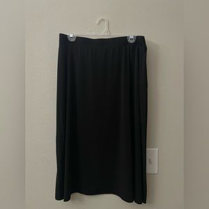 Chico’s Effortless Midi Skirt | Black
